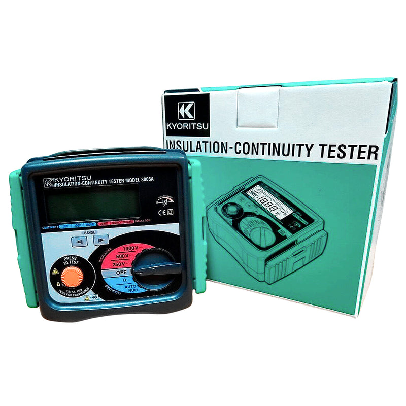 Thiết bị đo điện trở cách điện liên tục 1000V Kyoritsu Model 3131A