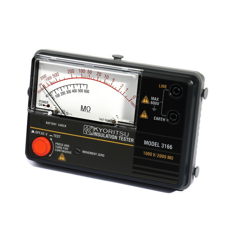 Thiết bị đo điện trở cách điện 1000V Kyoritsu Model 3166