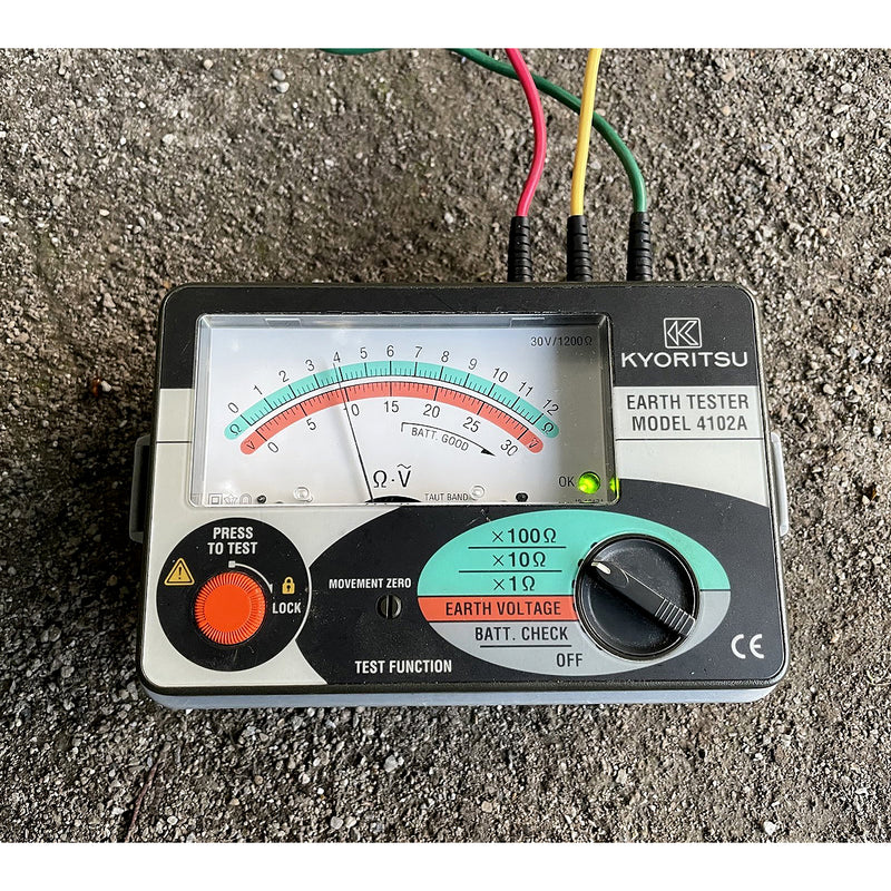 Thiết bị đo điện trở tiếp địa 1200Ω Kyoritsu Model 4102A (Hộp mềm đựng thiết bị)