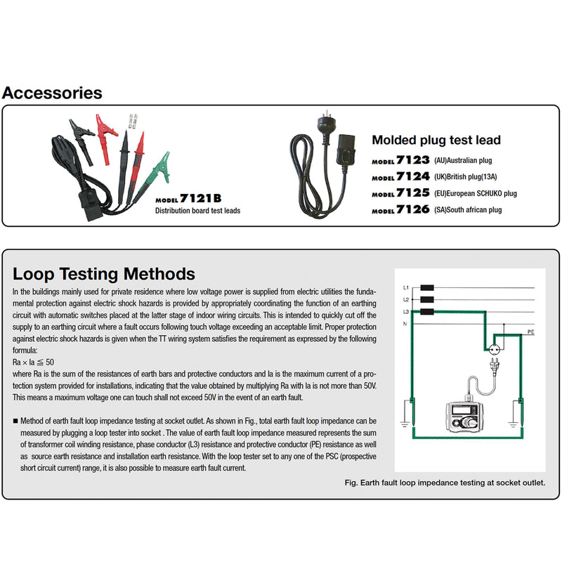 Thiết bị đo trở kháng mạch vòng kỹ thuật số Kyoritsu Model 4118A dải đo từ 20Ω - 2000Ω, chống bụi và chống thấm nước đạt IP54