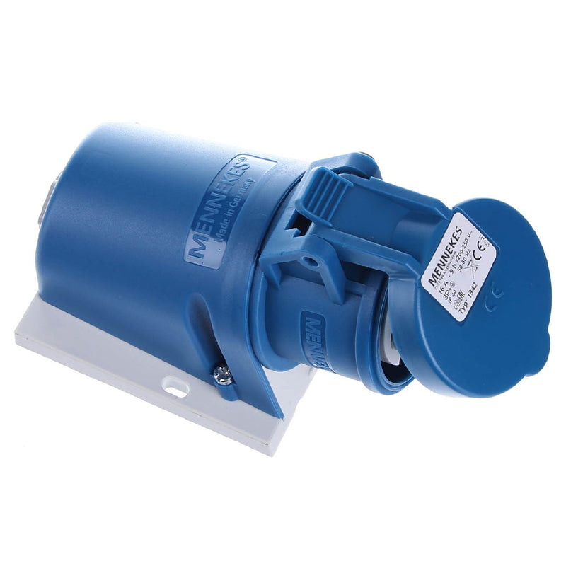 Ổ cắm công nghiệp MENNEKES gắn tường 16A~32A – Công nghệ TwinCONTACT đấu nối lò xo không vít (IP44) | Wall Mounted Receptacle, External Fixing (MB 463)