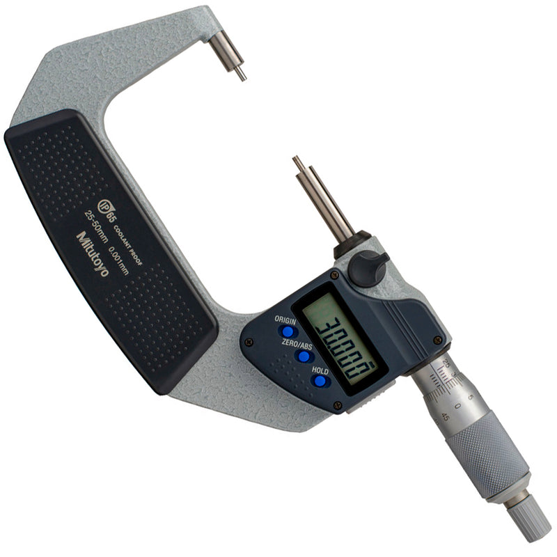 Panme điện tử Mitutoyo Series 331- Spline Micrometers, Đo rãnh then