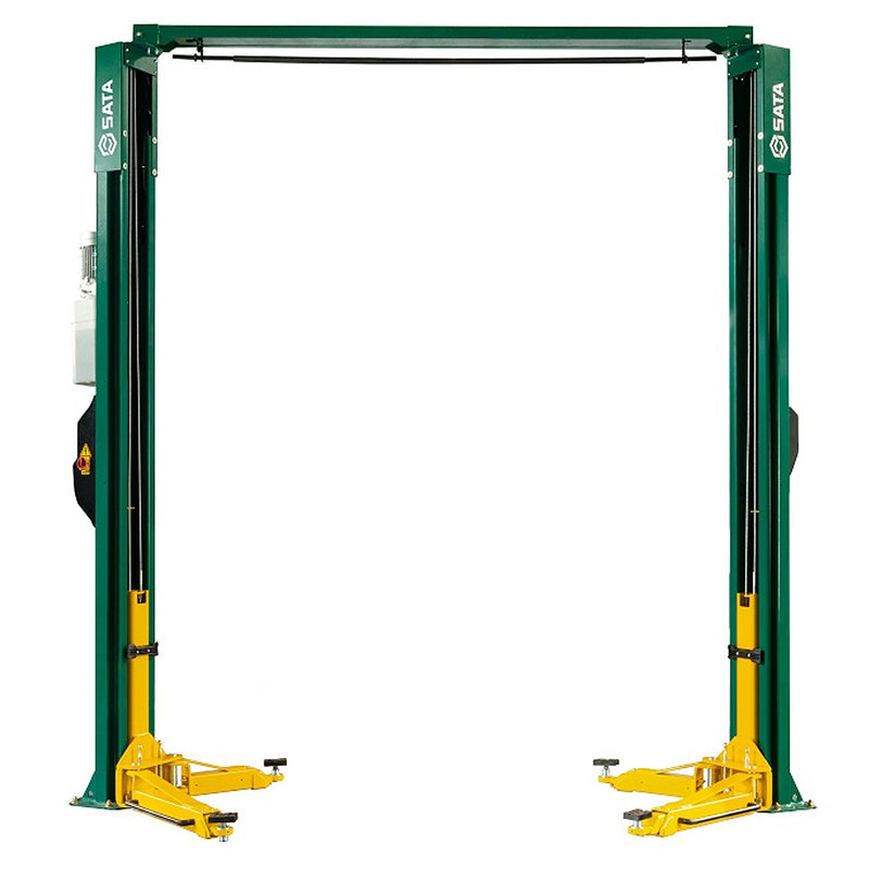Cầu nâng 2 trụ giằng trên, chuyên dùng cho xe điện SATA tải trọng 4.5 tấn