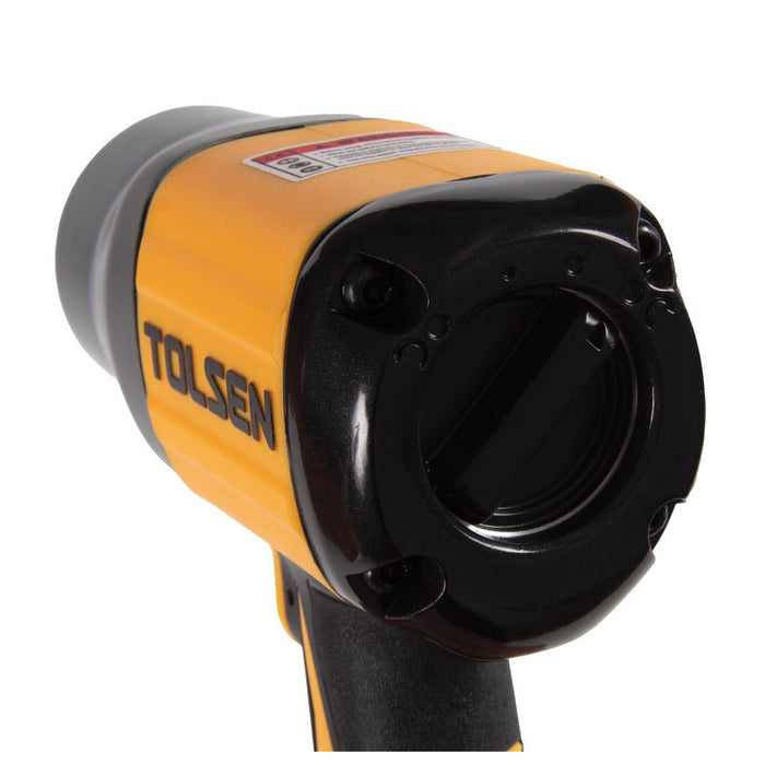 Súng siết bu lông dùng hơi Tolsen 73363, cốt 1/2 inch, ống khí 3/8 inch