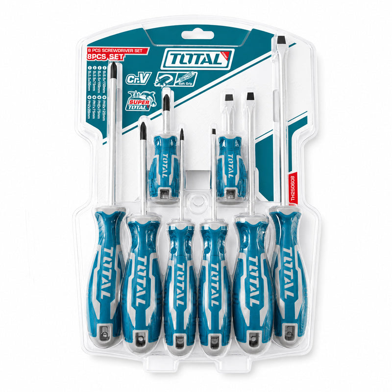 Bộ 8 tua vít TOTAL THT250608