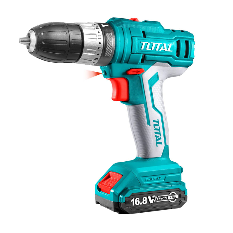 Máy khoan búa dùng Pin 16.8V Total Total TIDLI1612