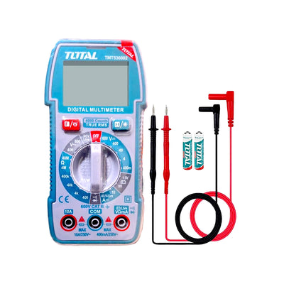 Đồng hồ đo điện vạn năng kỹ thuật số Total TMT536002 True RMS, đo dòng DC/AC 600V