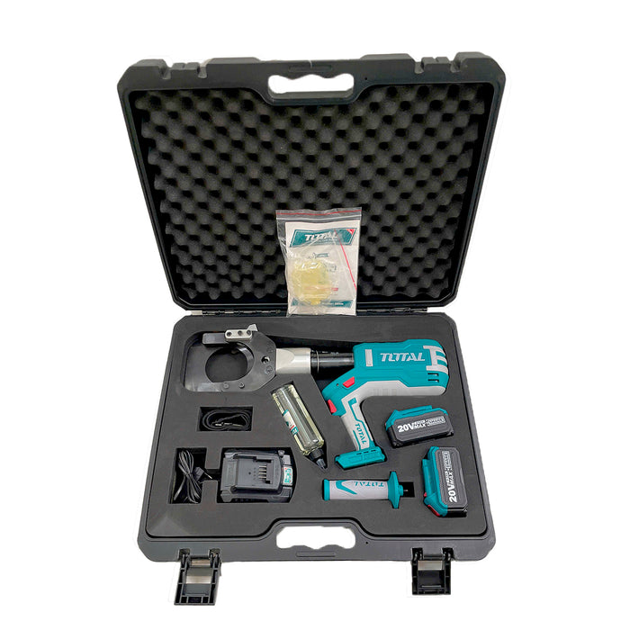 Máy cắt cáp thủy lực dùng Pin 20V TOTAL TRCLI2002 đường kính cắt 85mm