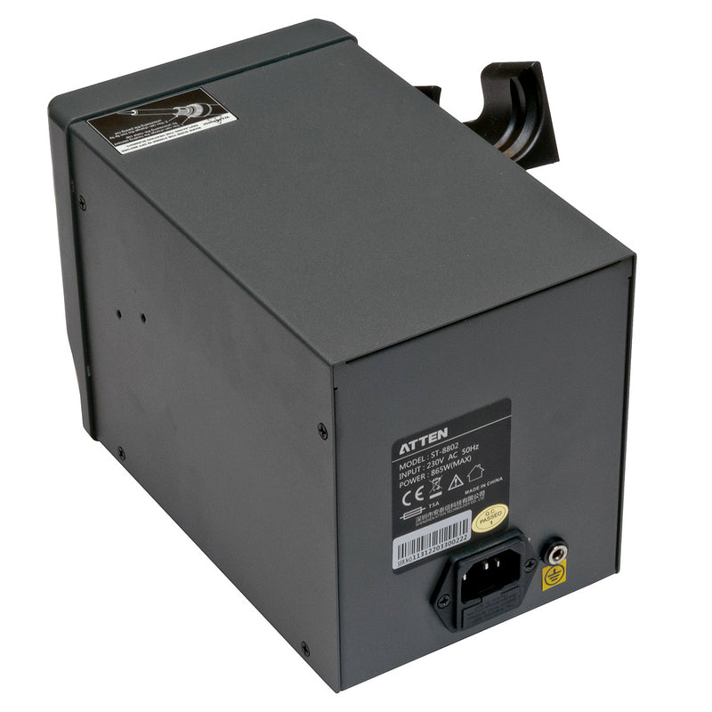 Trạm hàn thiếc và khò khí nóng đa năng - sửa chữa bo mạch điện tử 2-in-1 ATTEN ST-8802, công suất hàn khò 65W/800W, max 480/500°C