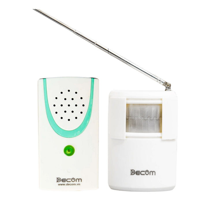 Thiết bị báo khách cảm ứng không dây Decom DC-1106-2