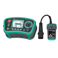 KEW 6516BT-EV2: Máy có kết nối Bluetooth + phụ kiện kèm theo + bộ chuyển đổi EVSE Kyoritsu 8602