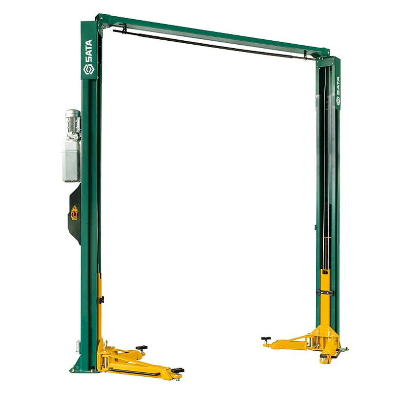 Cầu nâng 2 trụ giằng trên, chuyên dùng cho xe điện SATA tải trọng 4.5 tấn