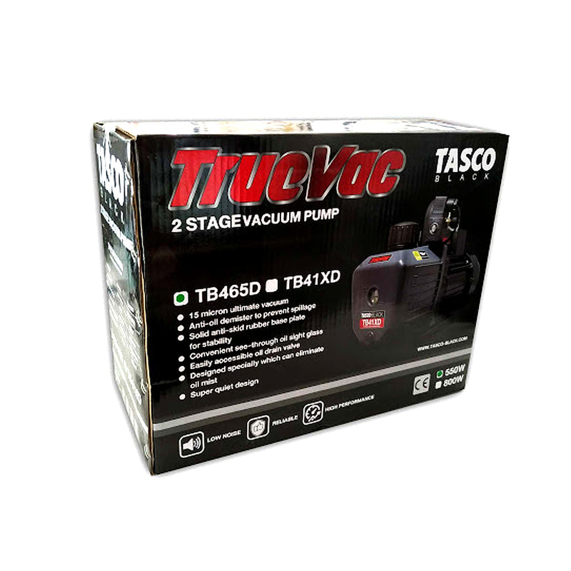 TASCO BLACK TB465D - Bơm hút chân không 2 cấp TrucVac (Two Stage Vacuum Pump)