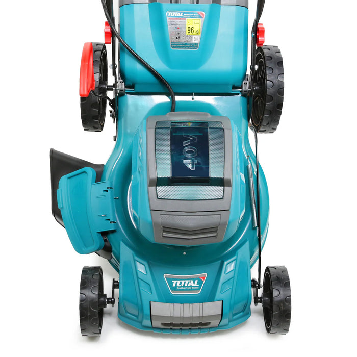 Xe cắt cỏ kích thước 18 inch không chổi than dùng Pin Lithium 40V Total TLMLI20185 (Chưa bao gồm Pin + sạc)