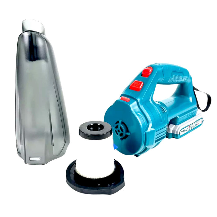 Bộ combo máy cắt rung đa năng, máy khoan không chổi than và máy hút bụi Total TOSLI240685 dùng Pin 20V