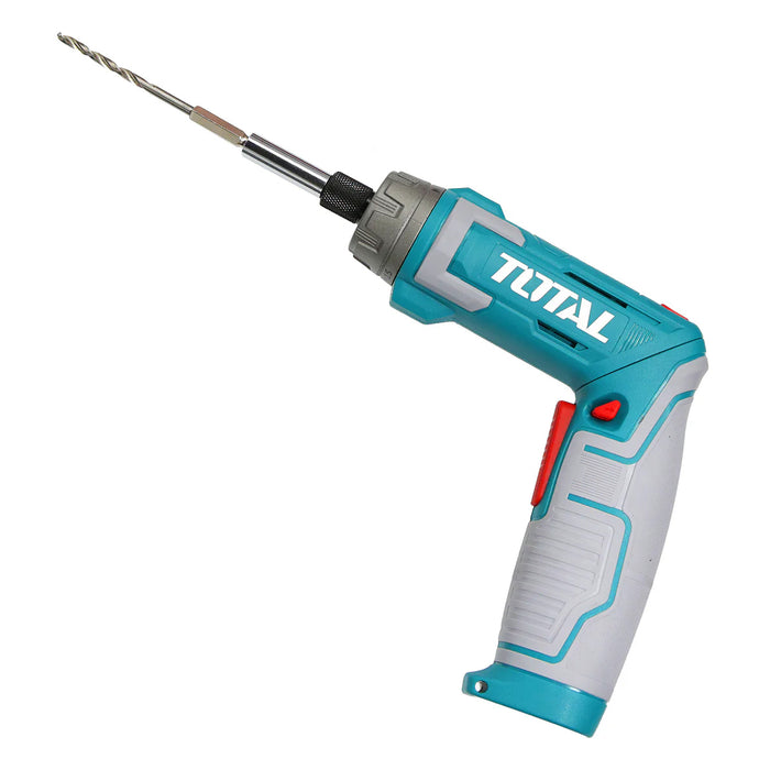 Máy vặn vít dùng Pin Lithium 8V Total TSDLI08025 đuôi lục giác 1/4 inch (6.35mm) (Chưa bao gồm Pin + Sạc)