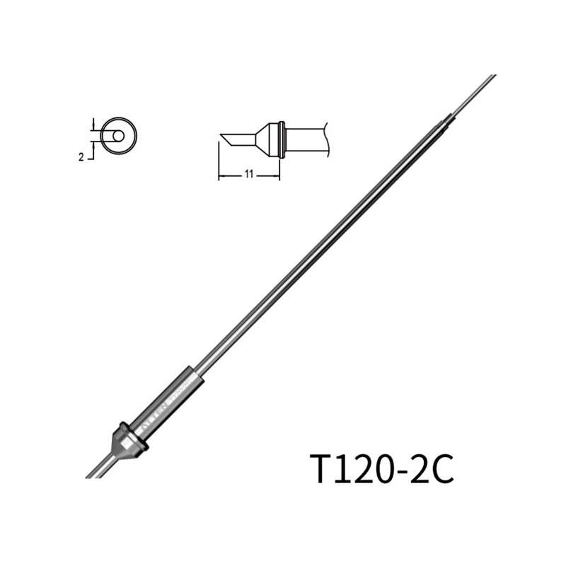 Phụ kiện mũi hàn tích hợp lõi gia nhiệt Atten T120 Series