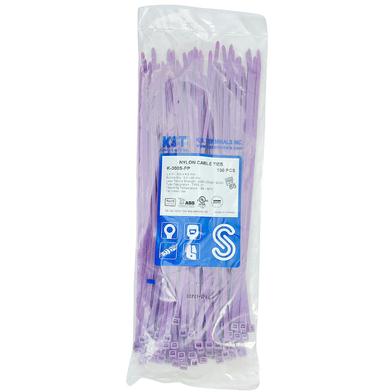 Dây rút nhựa KST cao cấp, tiêu chuẩn quốc tế, bản 4.6mm (Size S) dài từ 120mm - 430mm