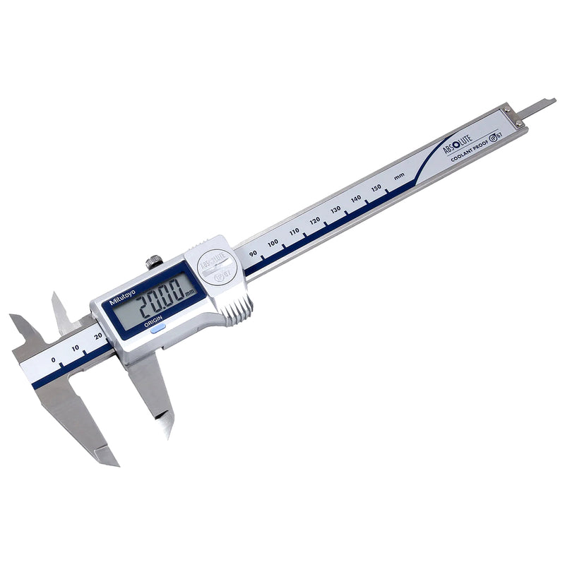 Thước kẹp điện tử Mitutoyo Absolute Coolant Proof 500 Series 150mm (hệ mét), chống nước, kháng dầu, sai số ±0.02mm