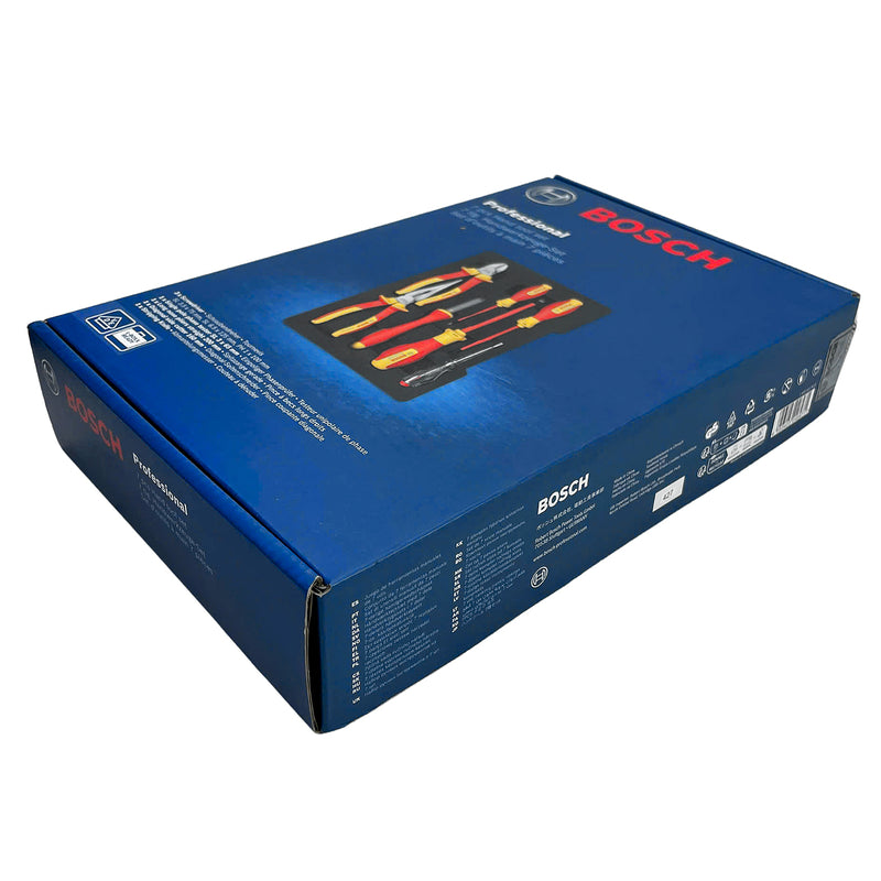 Bộ 7 dụng cụ cầm tay Bosch 1600A02NG3 cách điện 1000V chuẩn VDE