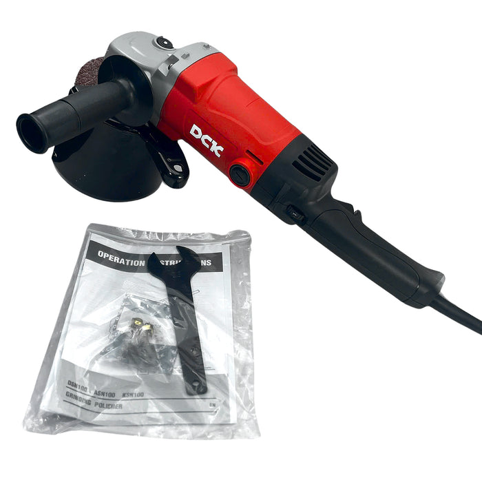 Máy chà nhám cuộn kiểu ru lô DCK KSN100 công suất 1,400W, kích thước cuộn ru lô 120 x 100mm