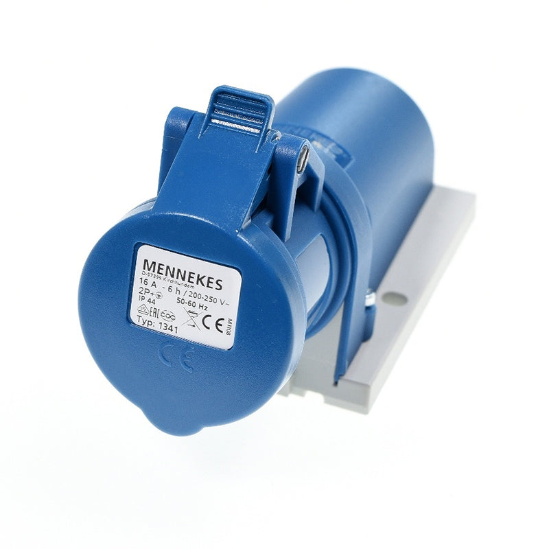 Ổ cắm công nghiệp MENNEKES gắn tường 16A~32A – Công nghệ TwinCONTACT đấu nối lò xo không vít (IP44) | Wall Mounted Receptacle, External Fixing (MB 463)