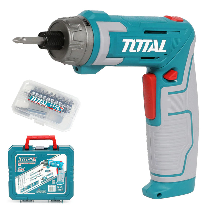 Máy vặn vít mini dùng Pin sạc Total TSDLI08025 đuôi lục giác 6.35mm (1/4 inch)