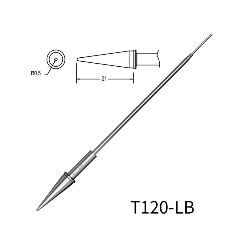 Phụ kiện mũi hàn tích hợp lõi gia nhiệt Atten T120 Series