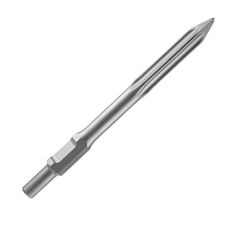 Mũi đục nhọn HEX Bosch 2608690111 đường kính 30mm, chiều dài 400mm, đuôi lục giác, xuất xứ Italy