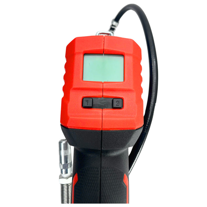 Máy bơm mỡ DCK KDGG500 dùng Pin 20V, áp suất bơm 10,000 PSI