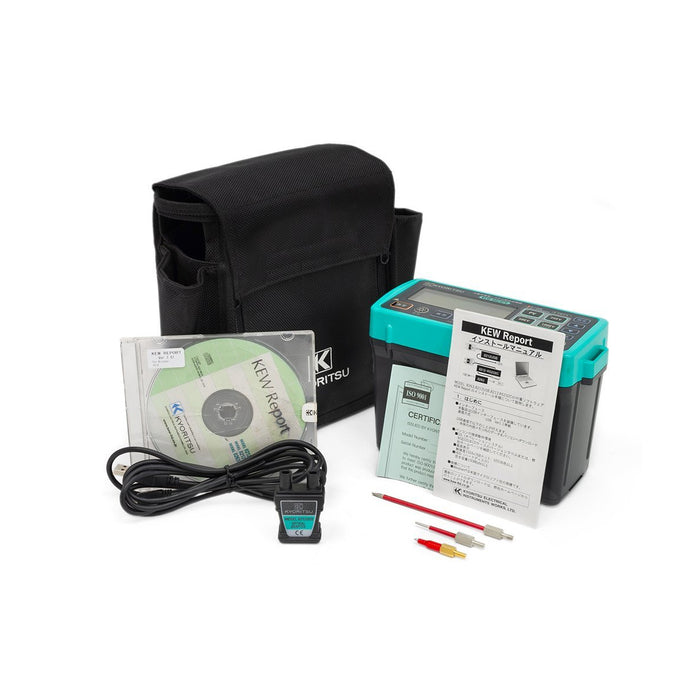 Thiết bị đo hệ thống năng lượng mặt trời PV Kyoritsu Kew 6024PV True RMS, có cổng USB