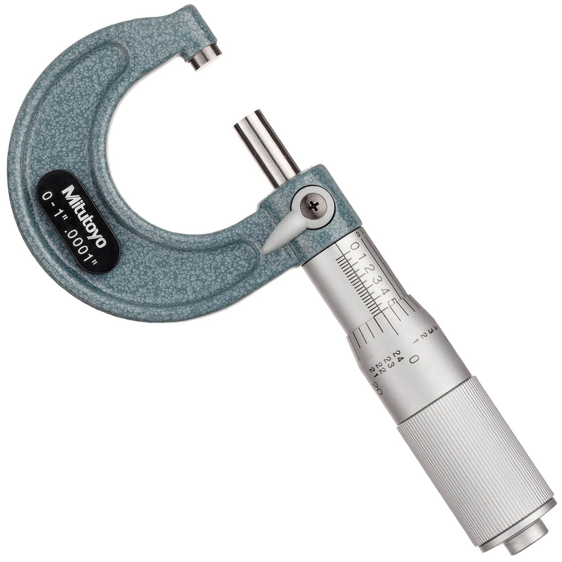 Panme đo ngoài Mitutoyo Series 103 hệ Inch, Nhóm dãy đo từ 0 - 10 Inch, Vạch chia chính xác cao 0.0001 Inch
