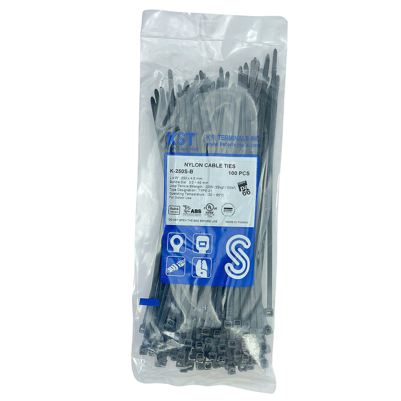 Dây rút nhựa KST cao cấp, tiêu chuẩn quốc tế, bản 4.6mm (Size S) dài từ 120mm - 430mm