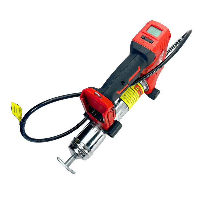 Máy bơm mỡ DCK KDGG500 dùng Pin 20V, áp suất bơm 10,000 PSI