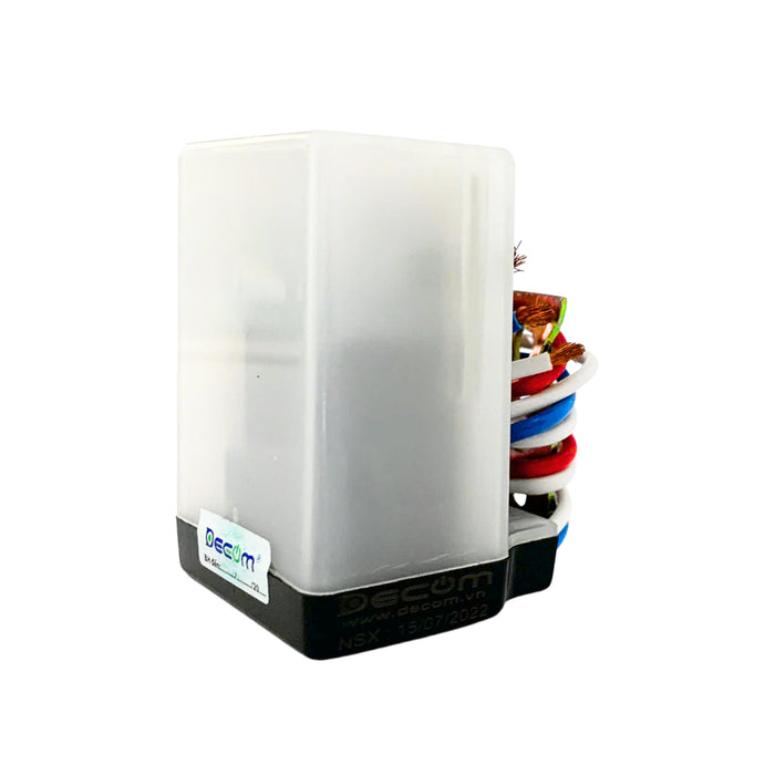 Công tắc cảm ứng ánh sáng Decom DC-LS25B công suất 2500W