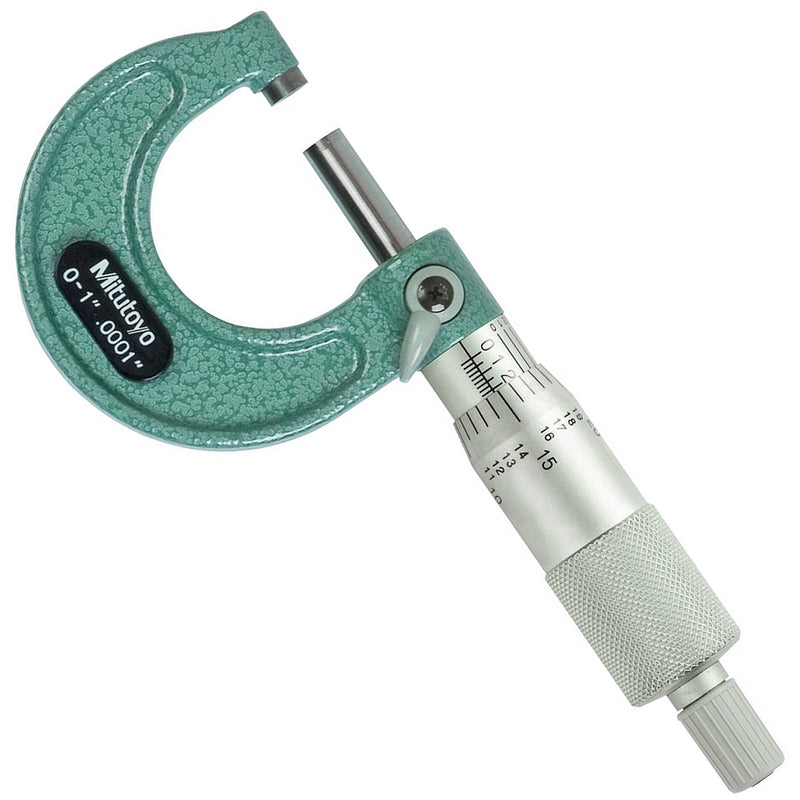 Panme đo ngoài Mitutoyo Series 103 hệ Inch, Nhóm dãy đo từ 0 - 10 Inch, Vạch chia chính xác cao 0.0001 Inch
