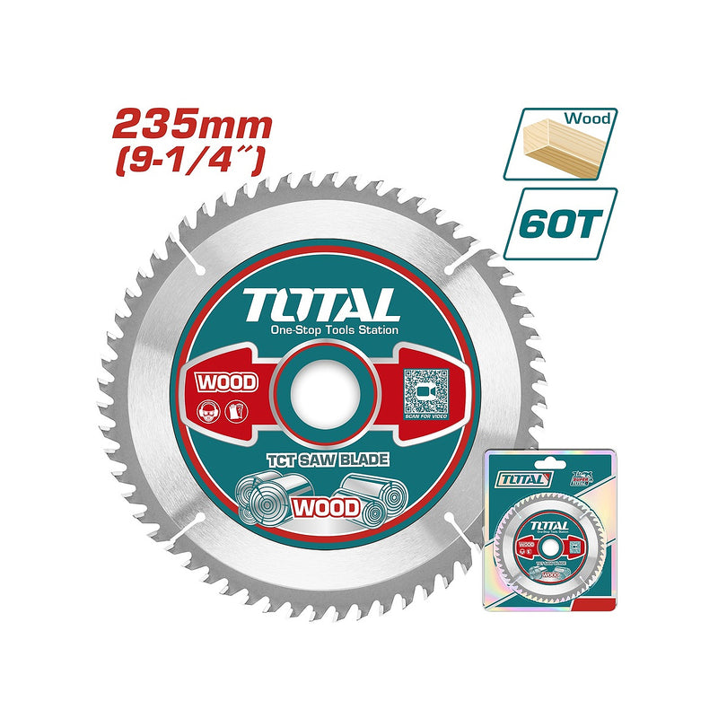 Lưỡi cưa gỗ TCT Total TAC231623 đường kính 235mm