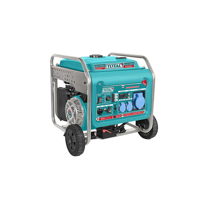 Máy phát điện dùng xăng TOTAL TP355001 công nghệ biến tần, công suất 5.5kW