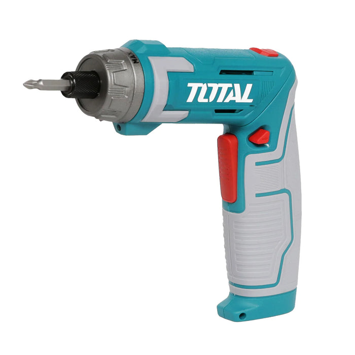 Máy vặn vít dùng Pin Lithium 8V Total TSDLI08025 đuôi lục giác 1/4 inch (6.35mm) (Chưa bao gồm Pin + Sạc)