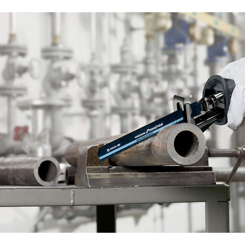 Vỉ 5 lưỡi cưa kiếm hạng nặng Bosch dùng cho kim loại, vật liệu BIM, chiều dài 225mm (Endurance for Heavy)