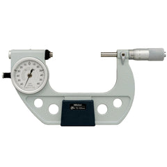 Hệ Metric / Mã 510-124　Dãy đo 75 - 100 mm　Sai số trục ±3 µm　Nút bấm bên trái