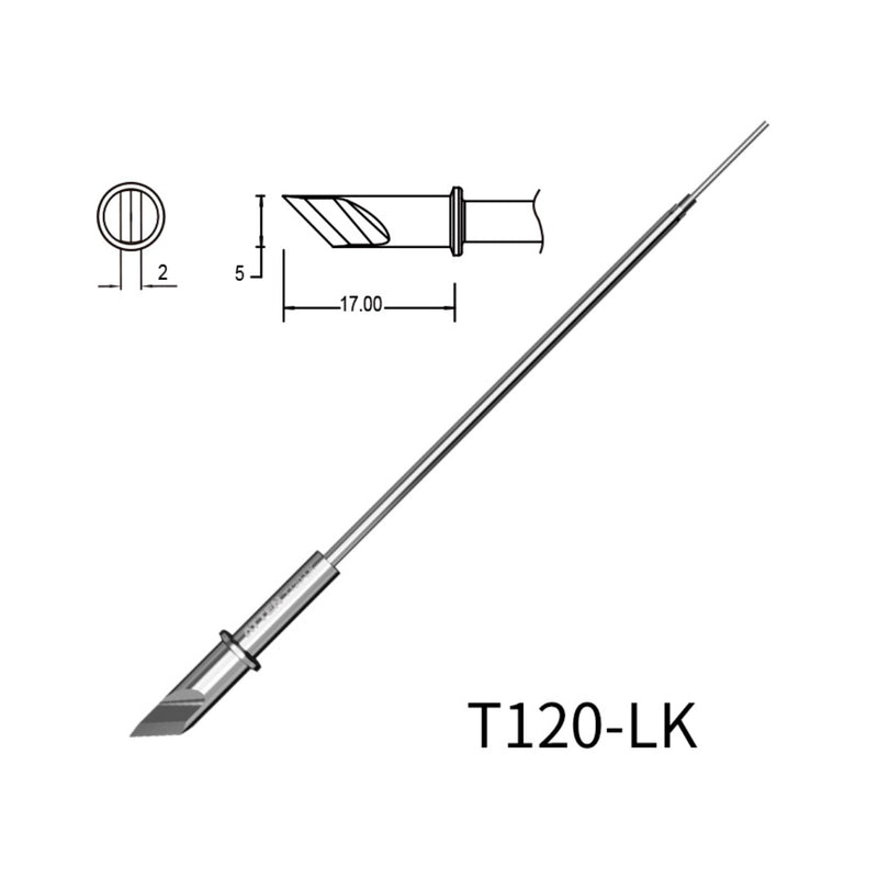 Phụ kiện mũi hàn tích hợp lõi gia nhiệt Atten T120 Series