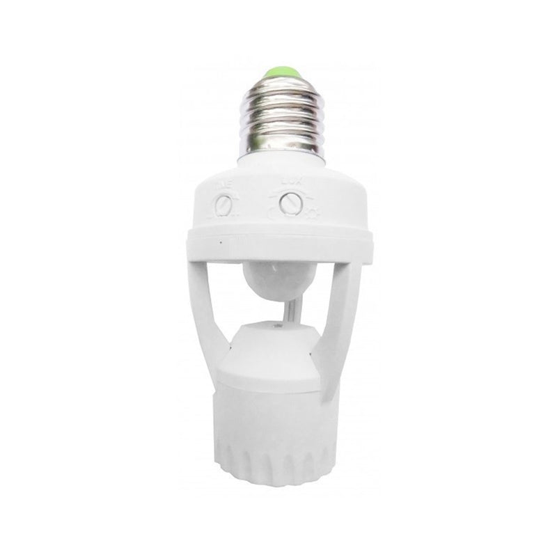 Đui đèn cảm ứng thẳng đứng chuôi đèn E27 Decom DC-451B