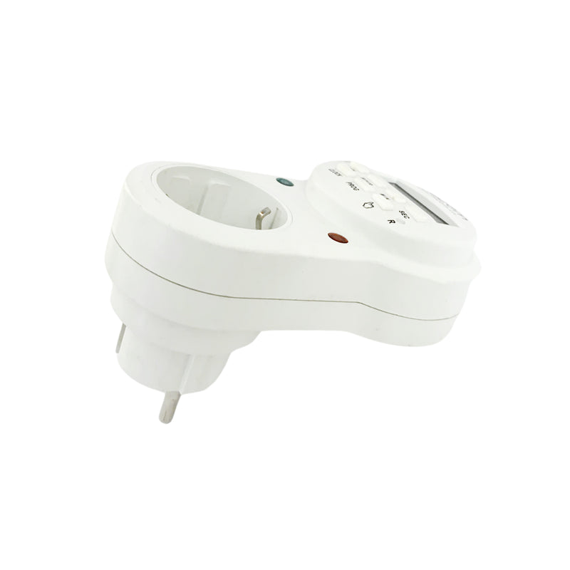 Ổ cắm điện hẹn giờ điện tử Decom DC-ETG63A cài đặt từ 1 giây - 24 giờ