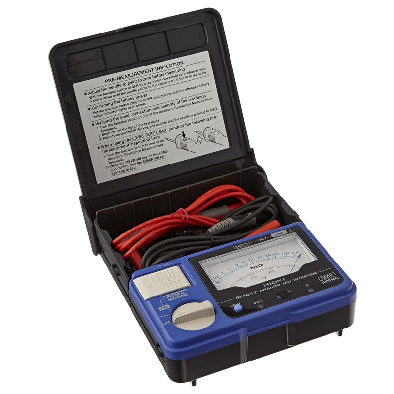 Đồng hồ kim kiểm tra điện trở cách điện DC 500V Hioki IR4017-20