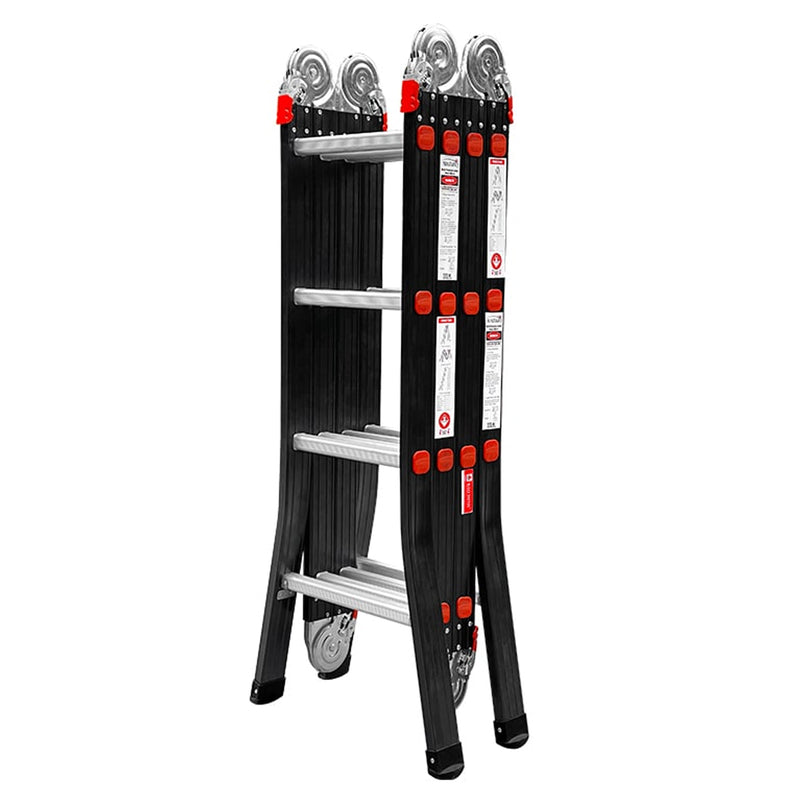 Thang nhôm gấp 4 đoạn Nikawa NKG Series