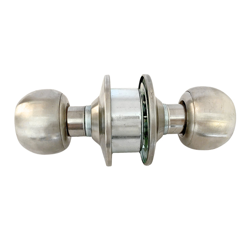 Khóa cửa tay nắm tròn Việt Tiệp 04208, không dùng chìa, chuyên dụng gắn phòng tắm hoặc nhà vệ sinh