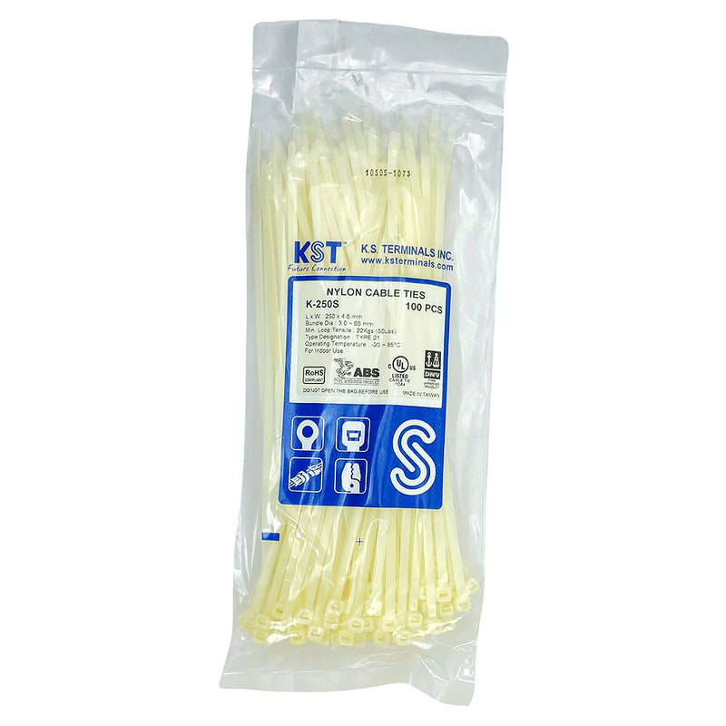 Dây rút nhựa KST cao cấp, tiêu chuẩn quốc tế, bản 4.6mm (Size S) dài từ 120mm - 430mm