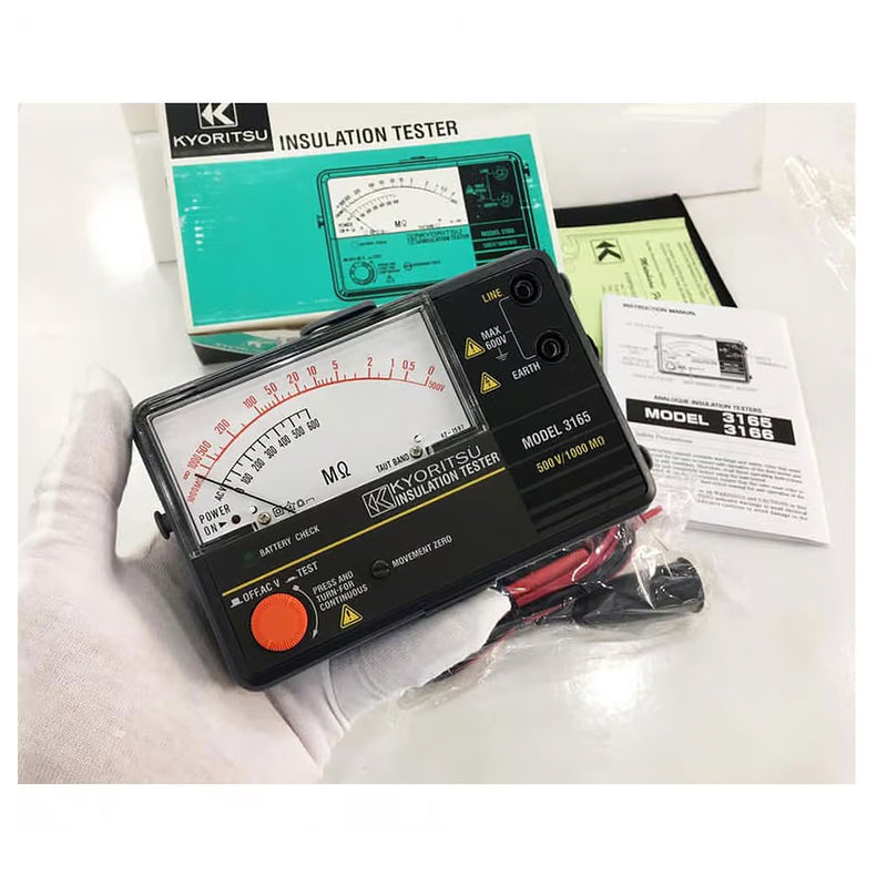 Thiết bị đo điện trở cách điện 500V Kyoritsu Model 3165