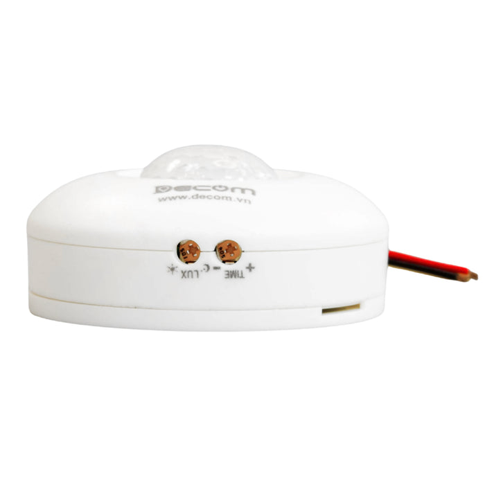 Công tắc cảm ứng hồng ngoại gắn trần Decom DC-168A đường kính 90mm